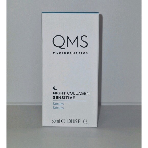 QMS Night Collagen Sensitive Serum 1.01 Oz Made in Germany New In Box - Picture 1 of 5